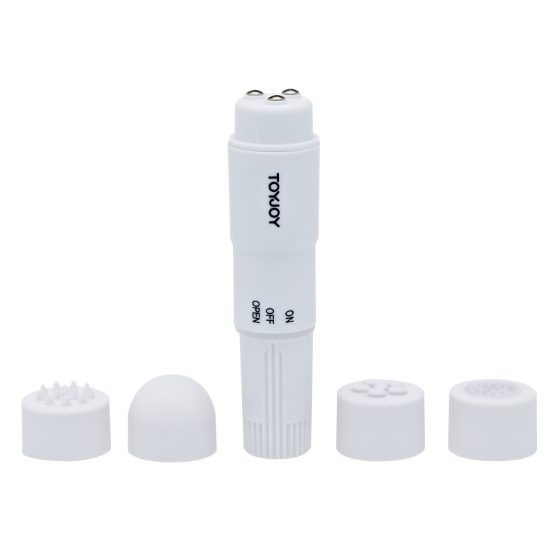 Basics TOYJOY Mini Stimulateur de clitoris Pocket Rocket Blanc